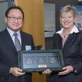 Official opening of the KOPRI office