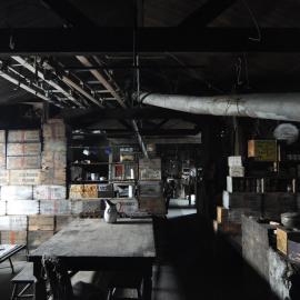 Interior, Scott’s Terra Nova Hut at Cape Evans, at the end of the summer conservation work programme