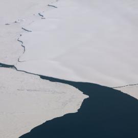 Sea ice on the Ross Sea