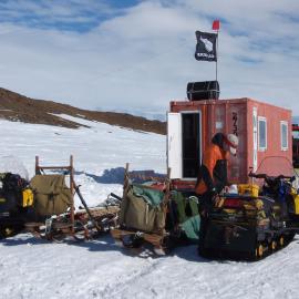 K001D camp, Cape Sastrugi, TNB