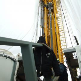 ANDRILL mast 19 Oct 008