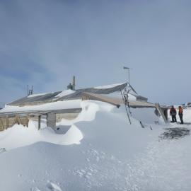 Exterior Terra Nova Hut, Cape Evans