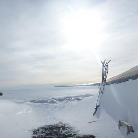Exterior Terra Nova Hut, Cape Evans