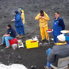 Dinner  at Cape Evans
