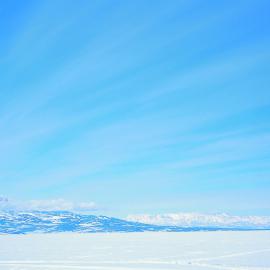 Ice, Mountains and Clouds