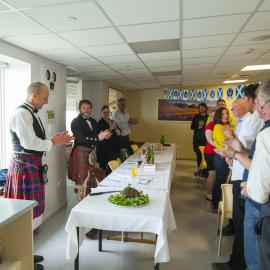 Scottish Dinner at Scott Base