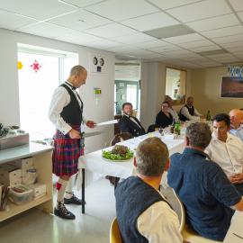 Scottish Dinner at Scott Base