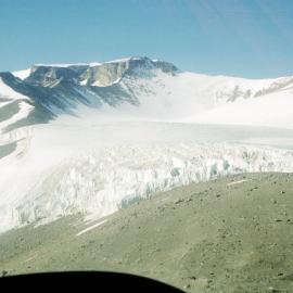 Glacier in Wright Valley