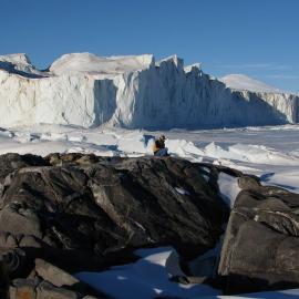 Solitude at Campbell glacier 