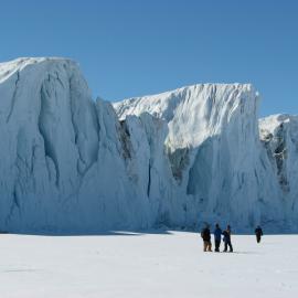Team at Campbell Glacier 