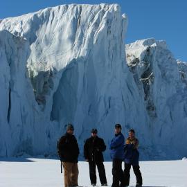 K043 Team at Campbell Glacier 