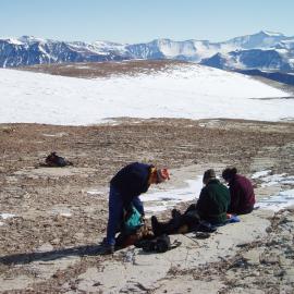 Taking Notes on the North Side of Mount Jason