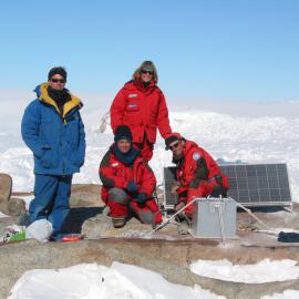 The K101 seismology team, 2003-2004