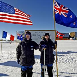 Prime Minister Helen Clark's Trip to the South Pole