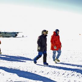 Prime Minister Helen Clark's Trip to the South Pole