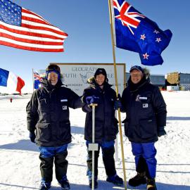 Prime Minister Helen Clark's Trip to the South Pole