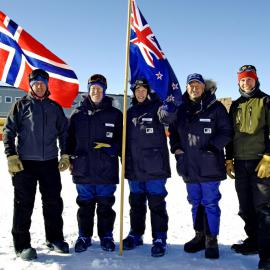 Prime Minister Helen Clark's Trip to the South Pole