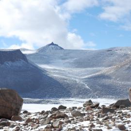 Looking north across Lake Wellman