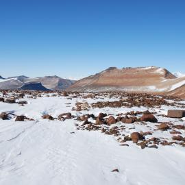 The most westerly location looking back to Lake Wellman