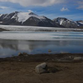 Buddha Lake and the northern lobe of the Joyce Glacier (from the south)