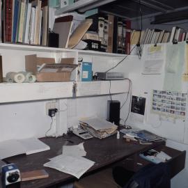 Laboratory technician's office 