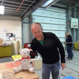 Teddy goes to Antarctica