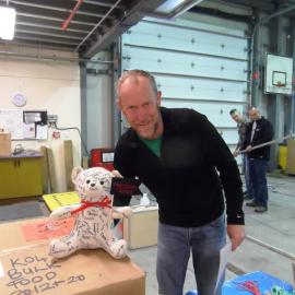 Teddy goes to Antarctica