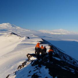 Field Support on the ice and setting up field camps