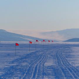Field Support on the ice and setting up field camps
