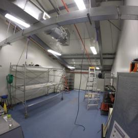 Hillary Field Centre Upgrade Construction - winter 2015