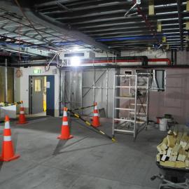 Hillary Field Centre Upgrade Construction - winter 2015