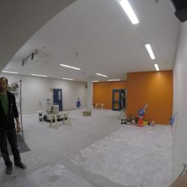 Hillary Field Centre Upgrade Construction - winter 2015