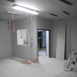 Hillary Field Centre Upgrade Construction - winter 2015