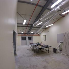 Hillary Field Centre Upgrade Construction - winter 2015