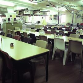 Mess Hut at Christmas 