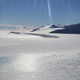 Looking East from the Miller Glacier