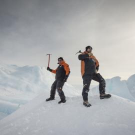 On top of a Pressure Ridge