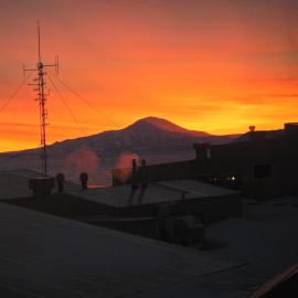 Sunset Over Scott Base 7Oct15