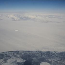 Transantarctic Mountains. Aerial. 