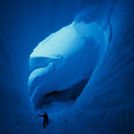 Imax Crevasse near Mt Erebus
