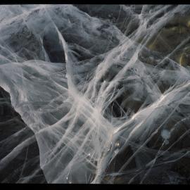 Ice Patterns, Lake Vanda, Wright Valley