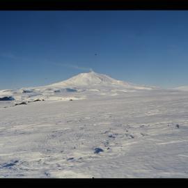 Mount Erebus from Hutt Point Peninsula