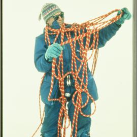 Rope handling skills required 