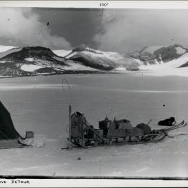 Camp Upper McKay Glacier Above Detour Nunatak