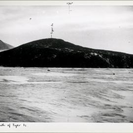 Camp two miles south of Tiger Island