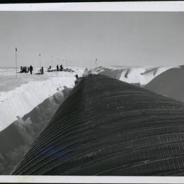 South Pole Base construction 