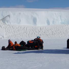 Transport on the sea ice