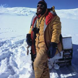 Brian Staite in the snow 