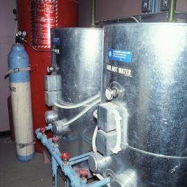 Scott Base fire sprinkler equipment