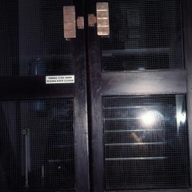 Scott Base smoke stop doors
